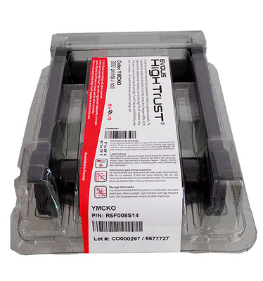 evolis碳带色带证卡打印机