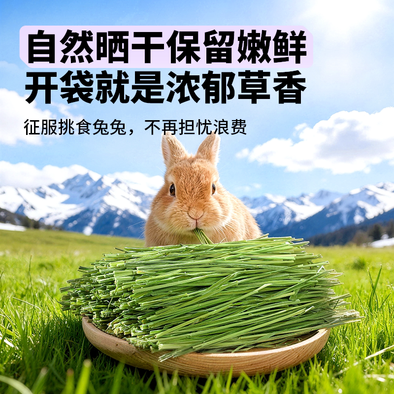 26年新提摩西草无添加天然草料高纤维兔兔专用饲料 - 实物图