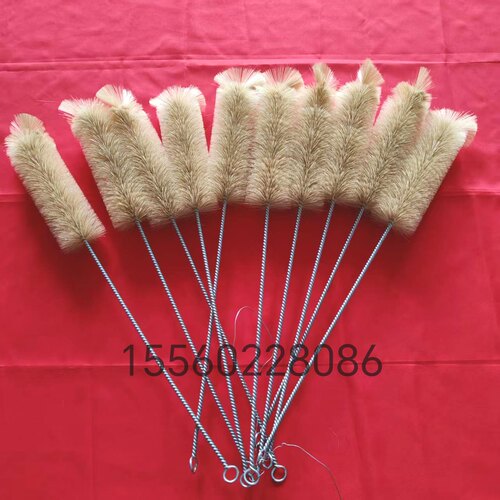 量筒刷试管刷弹力丝猪毛尼龙量筒刷实验室清洗刷加长圆形毛刷包邮