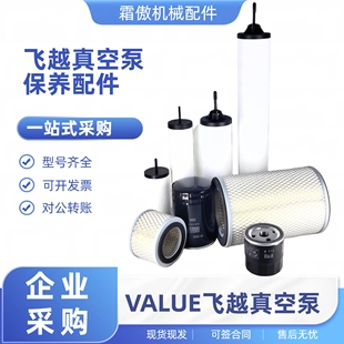 飞越VSV20真空泵排气滤芯 飞越20油雾分离器VALUE油分芯过滤器