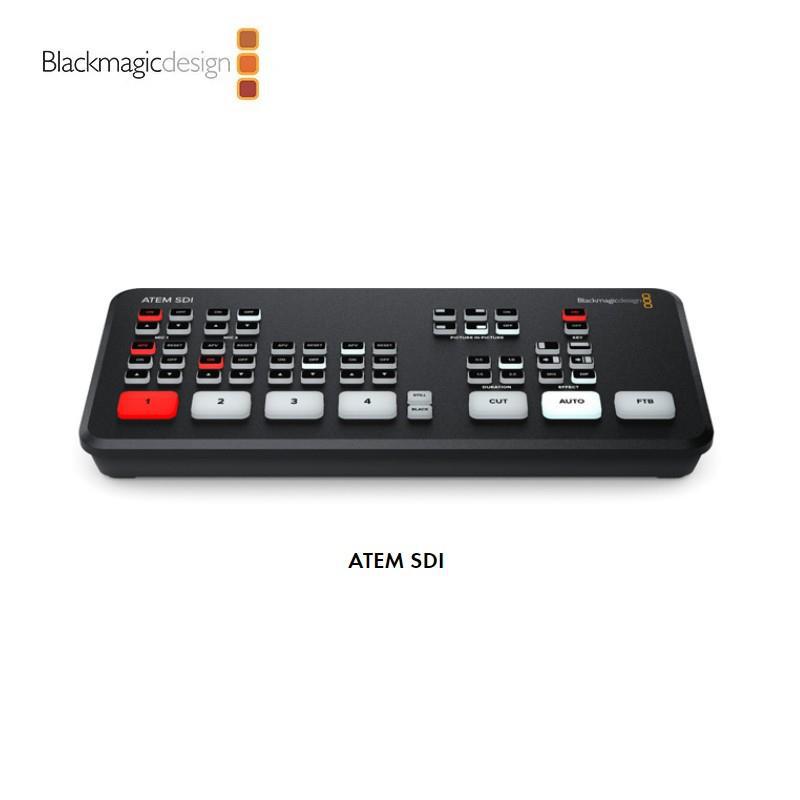 BMD ATEM SDI系列高清导播台直播切换台现场制作便携广播级控制台 乐器/吉他/钢琴/配件 MIDI键盘控制器 原图主图