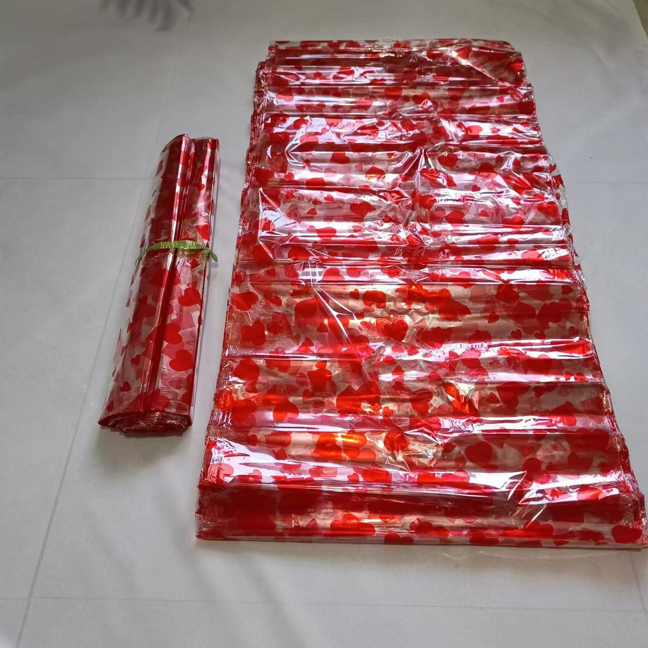 鑫鹏殡葬用品 加工生产 红心袋 35*65 元宝 金银山用品厂家