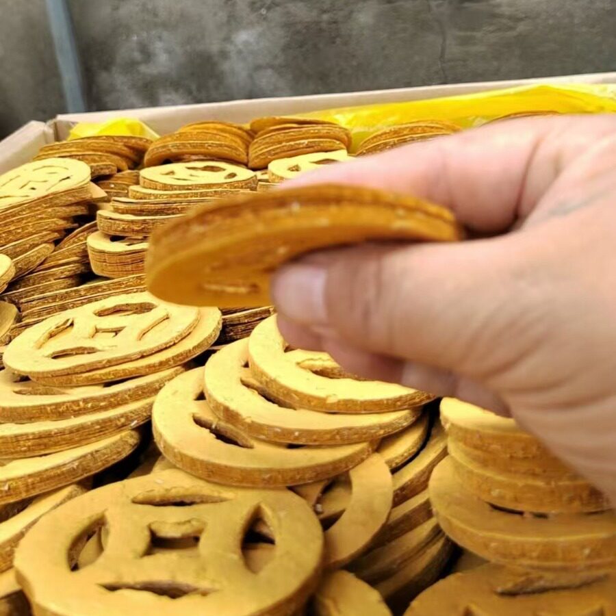 殡葬用品  路钱  纸钱   锯末纸质 7.5公分   祭祀用品厂家