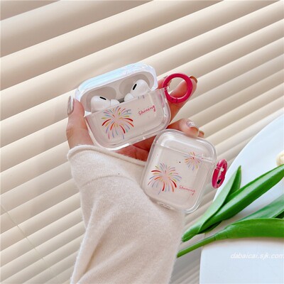彩色烟花airpods4耳机套软胶