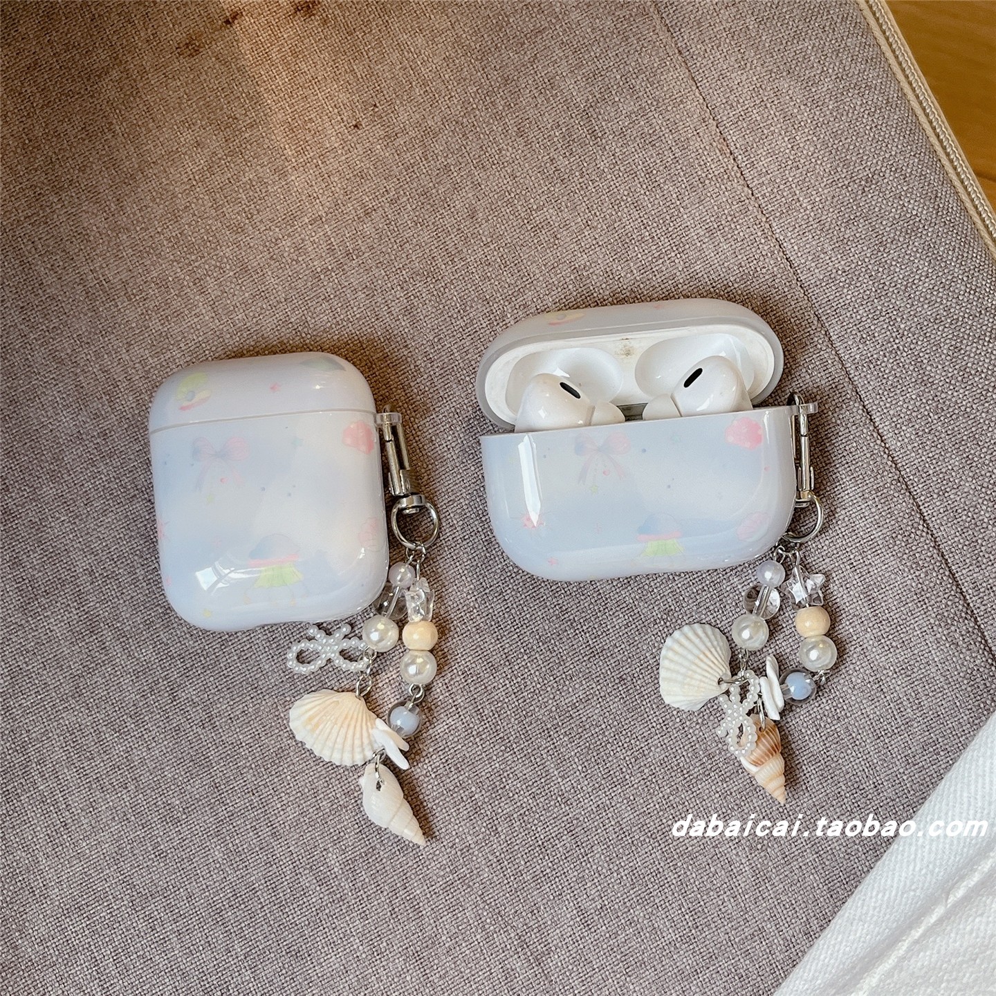 airpods4耳机套ins蝴蝶结水母