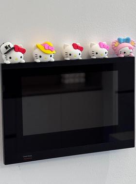 【新家的100个快递】Kitty可视门铃装饰摆件玄关改造房间的小物件