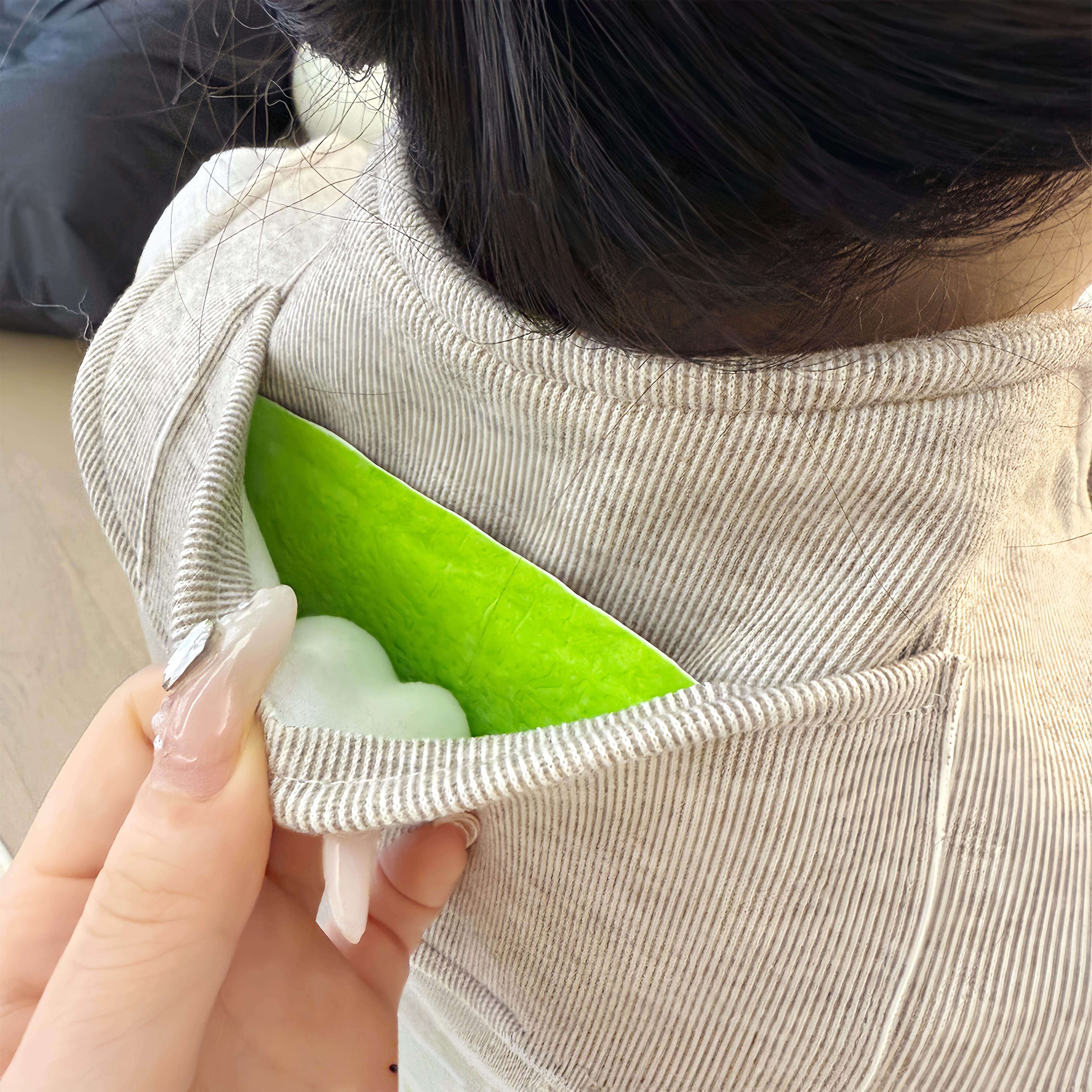 护颈脖套保暖小围脖颈椎病升级带兜小披肩护颈带防寒棉质月子脖套