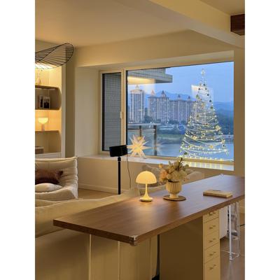 圣诞树高级感圣诞窗户氛围感装饰客厅布置挂饰2025新款diy材料包