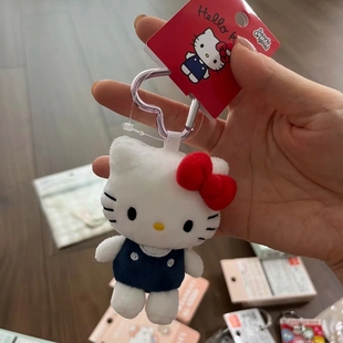 blackpink同款爱心扣KT猫钥匙挂扣挂件hellokitty挂件玩偶挂件