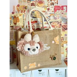 muji麻袋内胆大容量包包通勤托特包小个子女款夏季小众单肩手提包