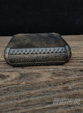 雅居茶社文房天然青石复古怀旧