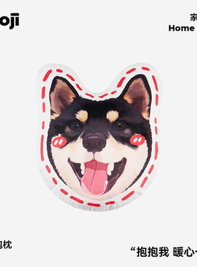 POOJI宠物定制抱枕不规则可爱双面原创设计猫咪狗狗来图DIY礼物