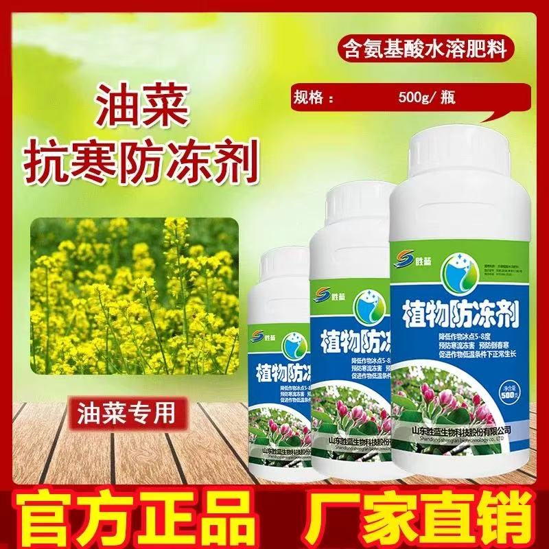 油菜专用抗寒防冻剂增加油菜抗寒叶面肥