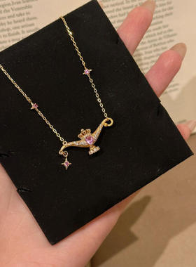 甜心教主阿拉丁神灯项链女轻奢风