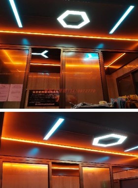 led灯带12V24V220V柔性橙色光LED霓虹灯带户外防水硅胶橙色软灯条