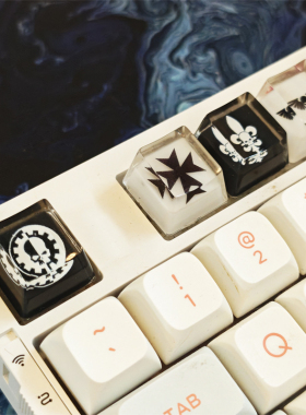 战锤40k机械神教战斗修女帝国黑色圣堂客制化个性树脂键帽周边