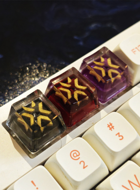 无畏契约vct冠军套主题配色手工树脂个性客制化机械键盘游戏键帽