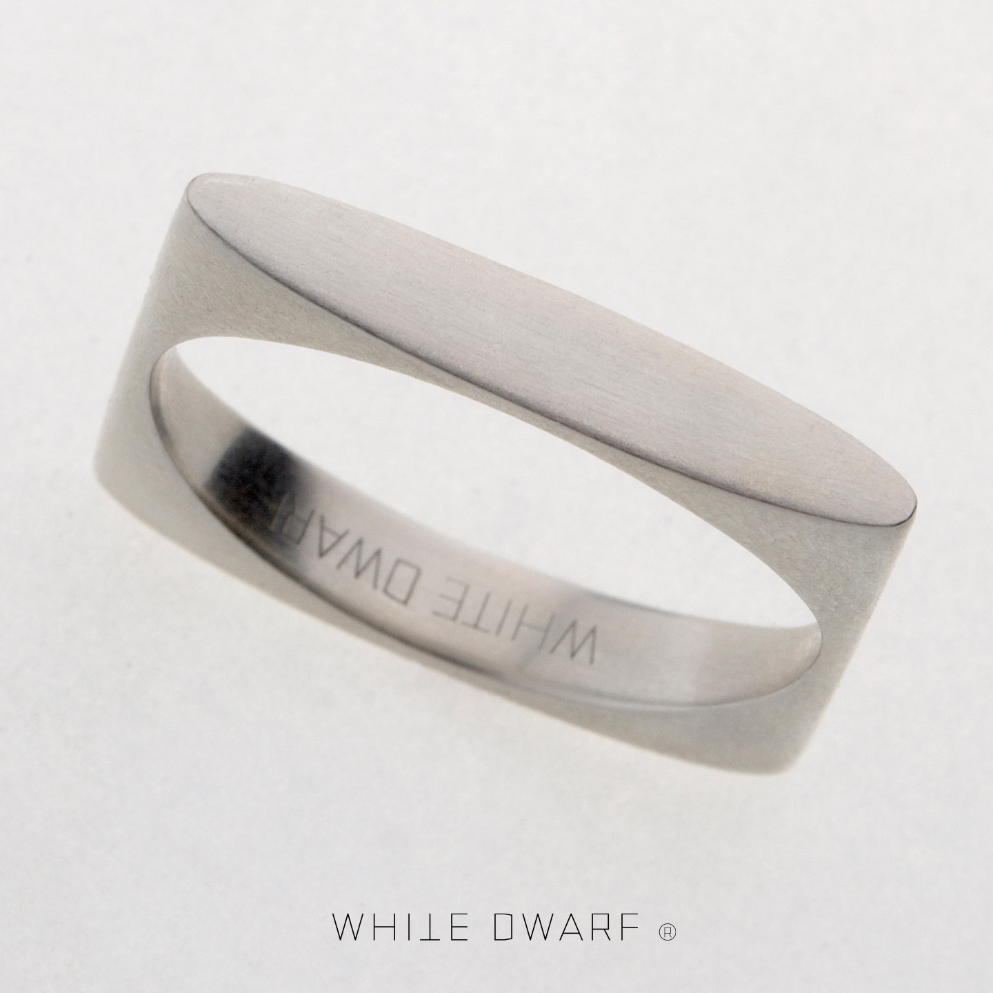 WHITE DWARF白矮星椭圆戒指925银几何结构行星独立设计师原创设计