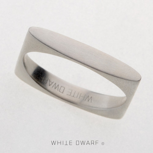 WHITEDWARF白矮星椭圆925银戒指