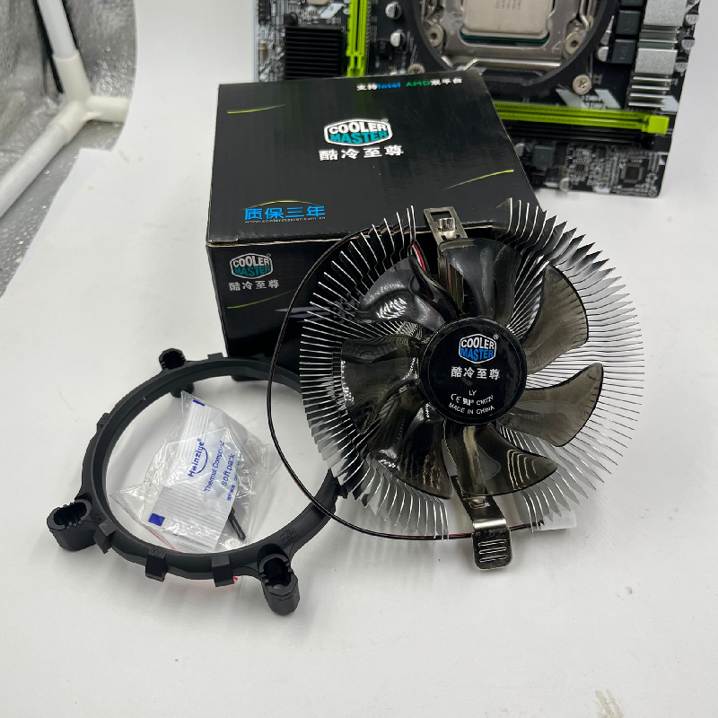 酷冷猎鹰cpu散热器I3i5amd台式机电脑1700 1151 1150静音风扇1200