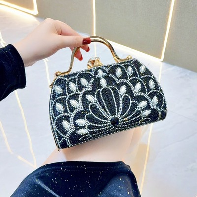 Handbag diagonally spanning dinner party bag手提包斜跨晚宴会