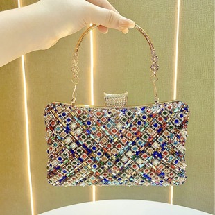 Water Diamond Handbag Cheongsam Small Bag水钻手拿包旗袍小包