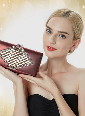 时尚水钻包晚宴包好搭淑女包时尚夜店包派对包12099