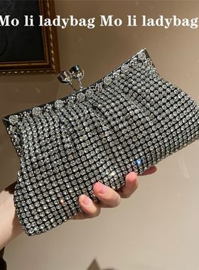 Handheld rhinestone dinner bag cheongsam 手拿水钻晚宴包旗袍