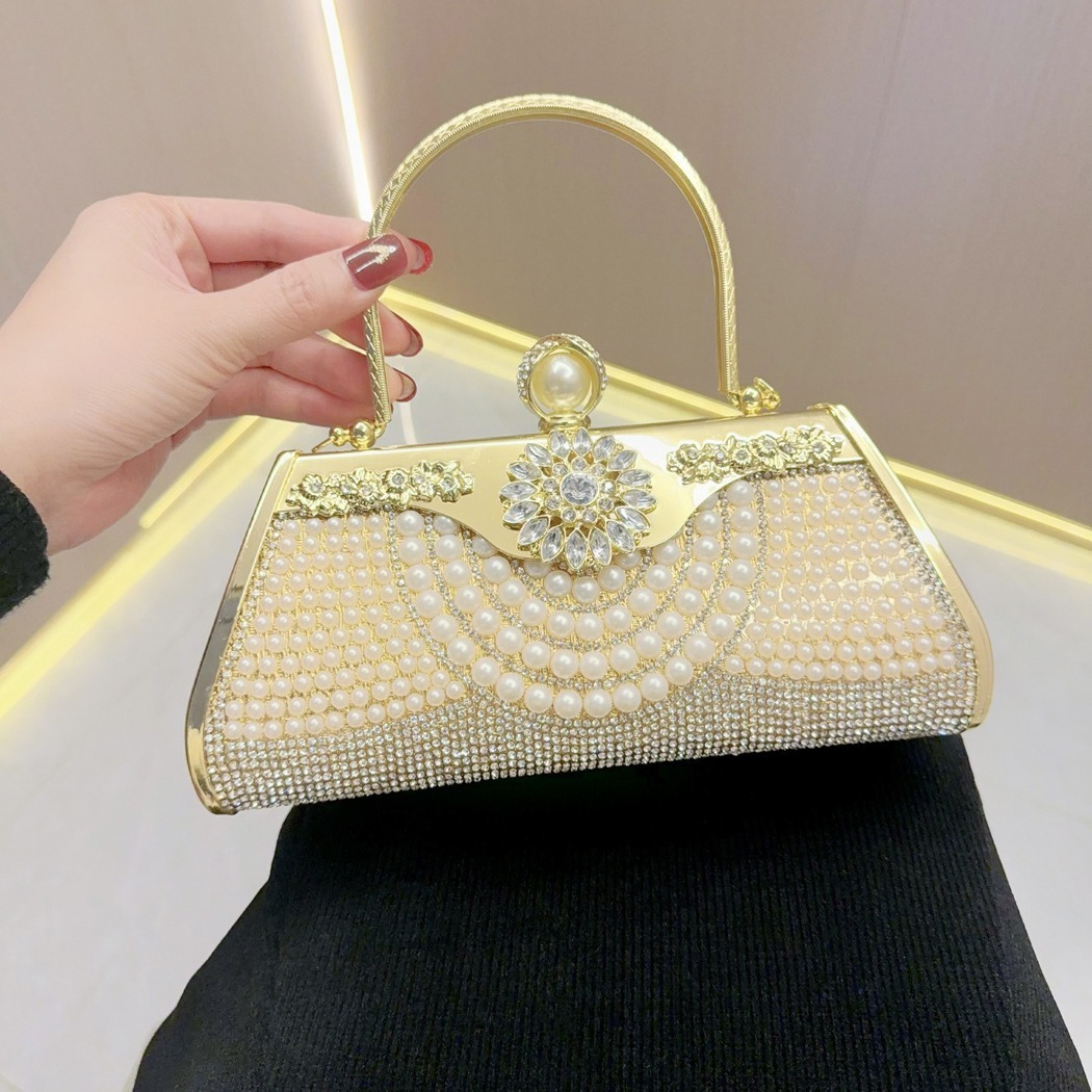 Handbag set with diamonds, KTV socialite手拎包镶钻包KTV名媛