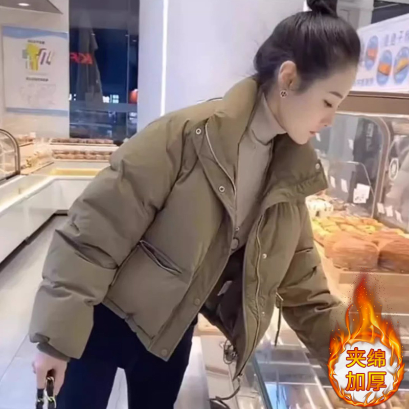 棉服女生冬季2025新款今