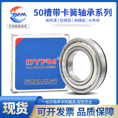 哈尔滨丹洋卡簧槽轴承6305N