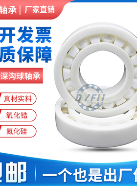 哈尔滨氧化锆陶瓷轴承6200 6201 6202 6203 6204 6205 6206CE密封