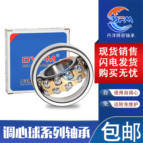 丹洋调心球轴承 1306 1307 1308 1309 1310 1311 K