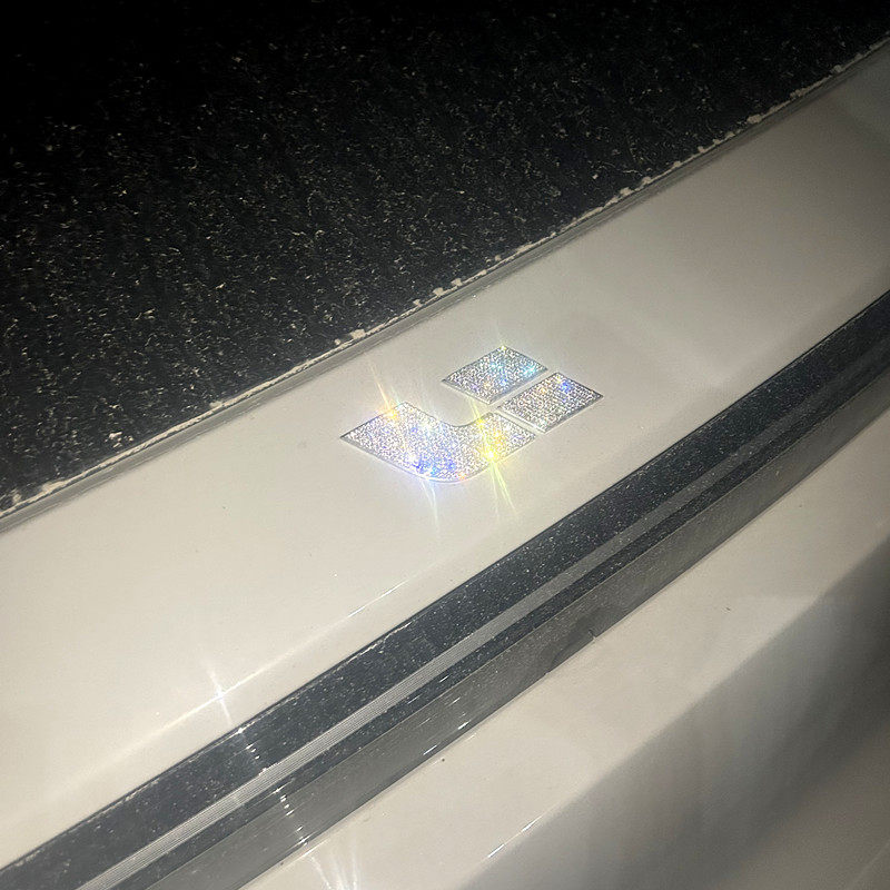 理想钻石车标L6L7L8L9方向盘装饰