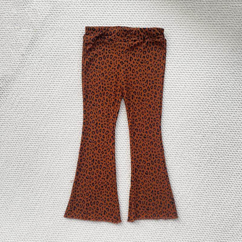 外贸原单 女童微喇叭裤碎花韩版打底裤松紧腰裤子豹纹喇叭裤长裤,童装/婴儿装/亲子装,裤子,淘宝优惠券,粉丝福利购,淘宝优惠卷