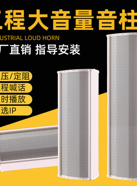 工程级户外大功率防水远程音柱