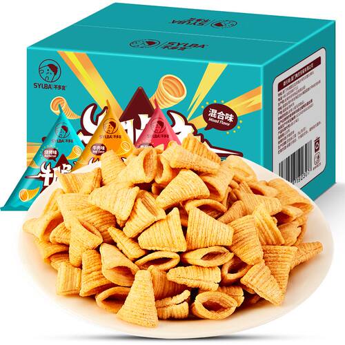 不多言牛脆角尖角脆妙脆角小包装海底膨化小零食品捞大礼包下午茶