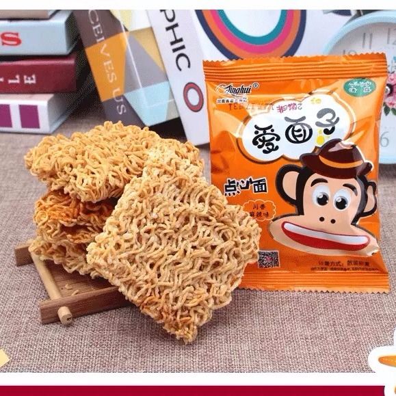 爱面子京辉干吃面干脆面方便面整箱袋装清真休闲零食包邮组合