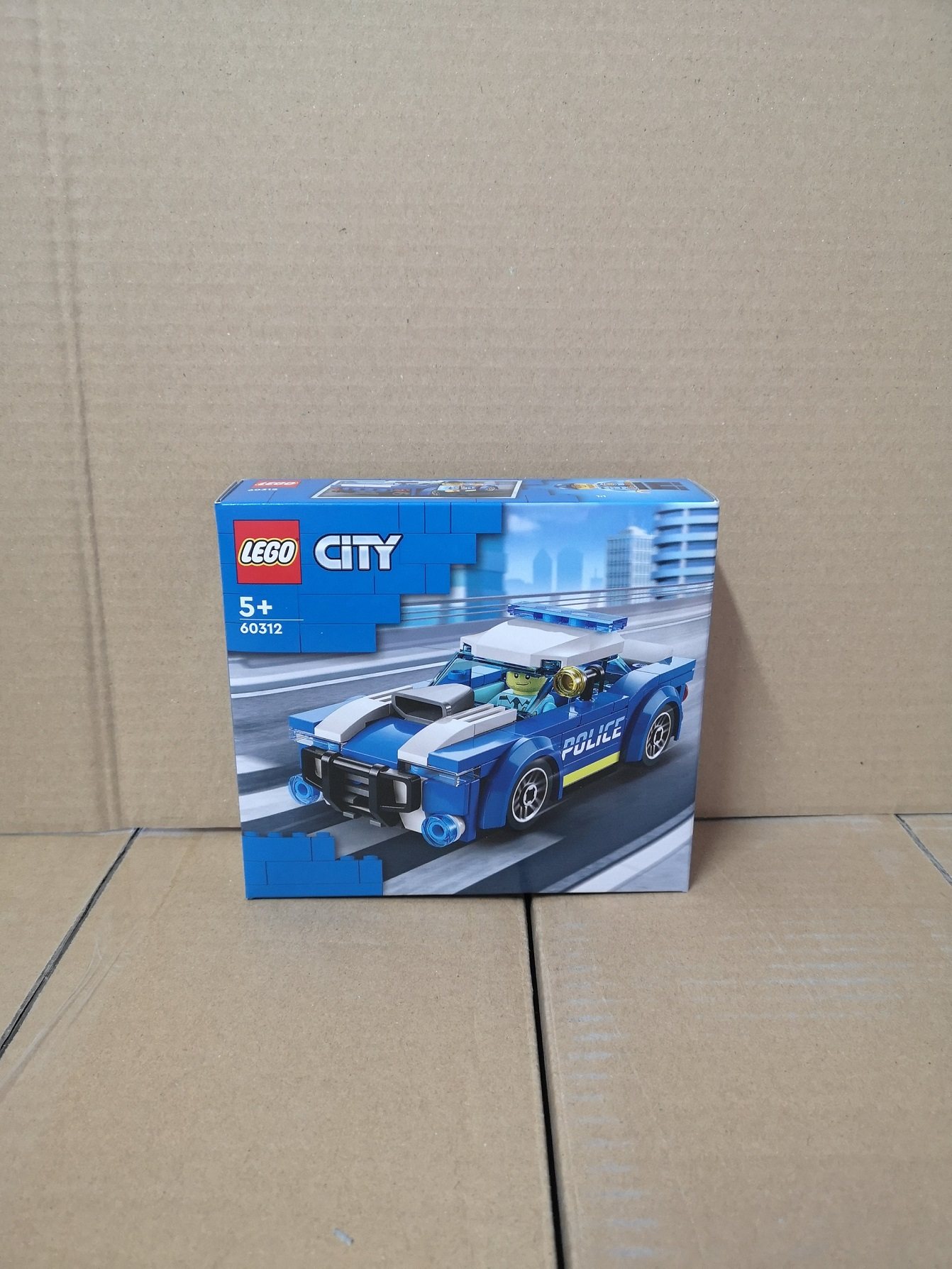 lego乐高60312 警车 城市系列 男孩益智积木玩具新款