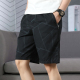 男士 拉链口袋短裤 薄款 宽松纯棉5分中裤 夏季 子潮流休闲五分裤 工装