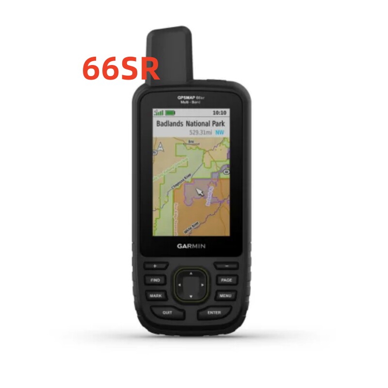 手持gps GARMIN佳明66SR双频多卫星手持机 电子罗盘 高度计导航仪