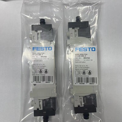 FESTO电磁阀 VUVG-LK14-T32C-AT-G18-1R8L-S 8042566 8042567