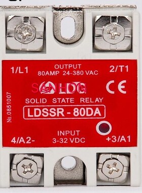 立得固态继电器LDSSR-25DA-H(LDSSR-10DA-H,LDSSR-40DA-H)