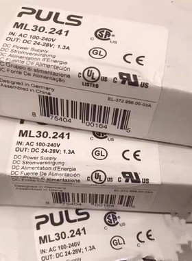 普尔世PULS电源ML30.241 ML30.100 ML30.101.102 30.106 ML50.100