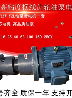 GDB-63YZW/40YZW/100YZW/160YZW高粘度摆线齿轮油泵电机GDB-200Y