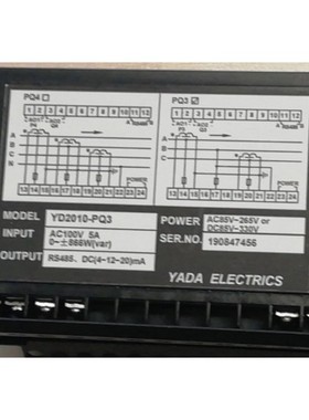 YD2010-PQ4/WP2010-PQ4/YD2010-P4/YD2010-Q4/WP2010-P4 三相四线