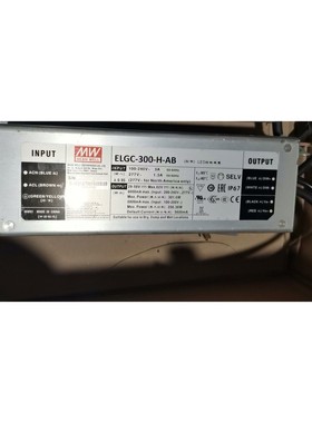 台湾明纬电源ELGC-300-H-AB型300W防水IP67 29-58Ｖ8000m A路灯
