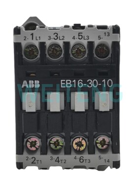 ABB EB16-30-10 低压接触器24V三相7.5KW电机FPL1811074R0101原装