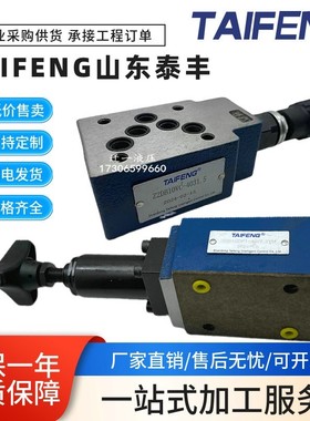 TAIFENG泰丰保压阀ZDR10DP/21YM溢流阀Z2DB6VC1-40B/315 Z2DB6VD2