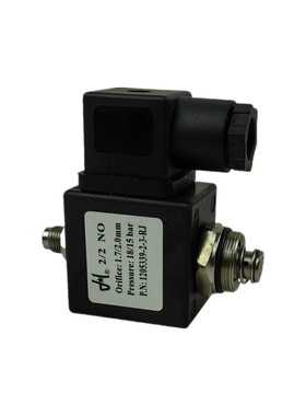 螺杆空压机电磁阀12053309-2-3-RJ线圈Orifice1.7/2.0mm压力15KG